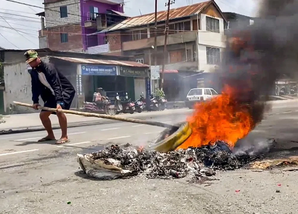 మళ్లీ అగ్నిగుండంగా మారిన మణిపూర్‌..