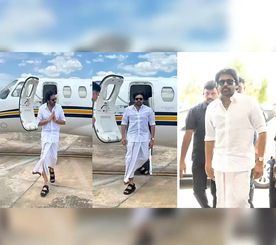 మధురై చేరుకున్న డిప్యూటీ సీఎం పవన్ కల్యాణ్.