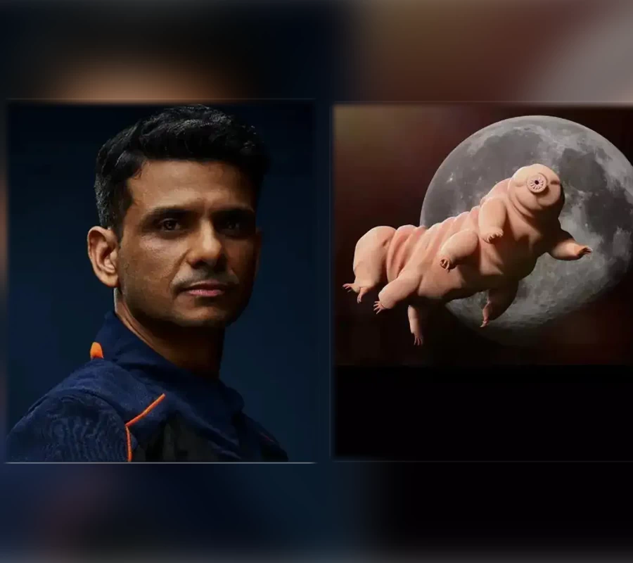 భారత వ్యోమగామి శుభాన్షు శుక్లా తో స్పేస్‌లోకి 8 కాళ్ల జీవి