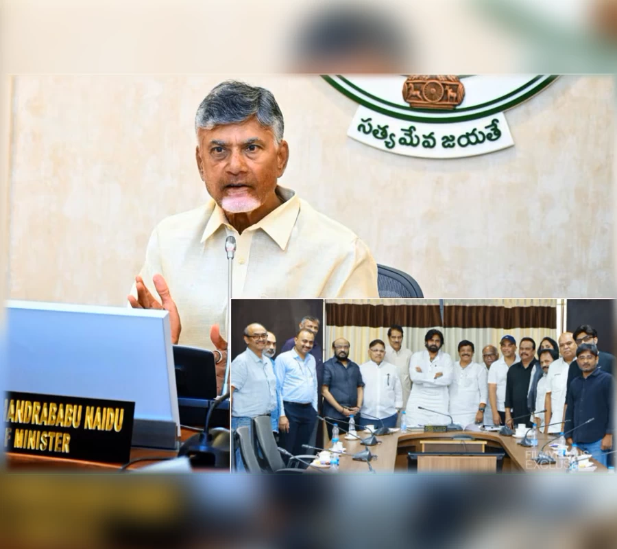 ఏపీ సీఎం చంద్రబాబు దగ్గరకు టాలీవుడ్ పెద్దలు… పవన్ ఎఫెక్ట్