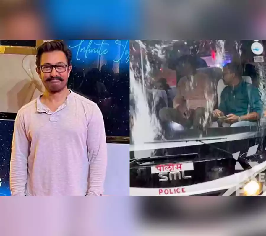 ఆమిర్ ఖాన్ ఇంటికి 25 మంది ఐపీఎస్ ఆఫీసర్స్