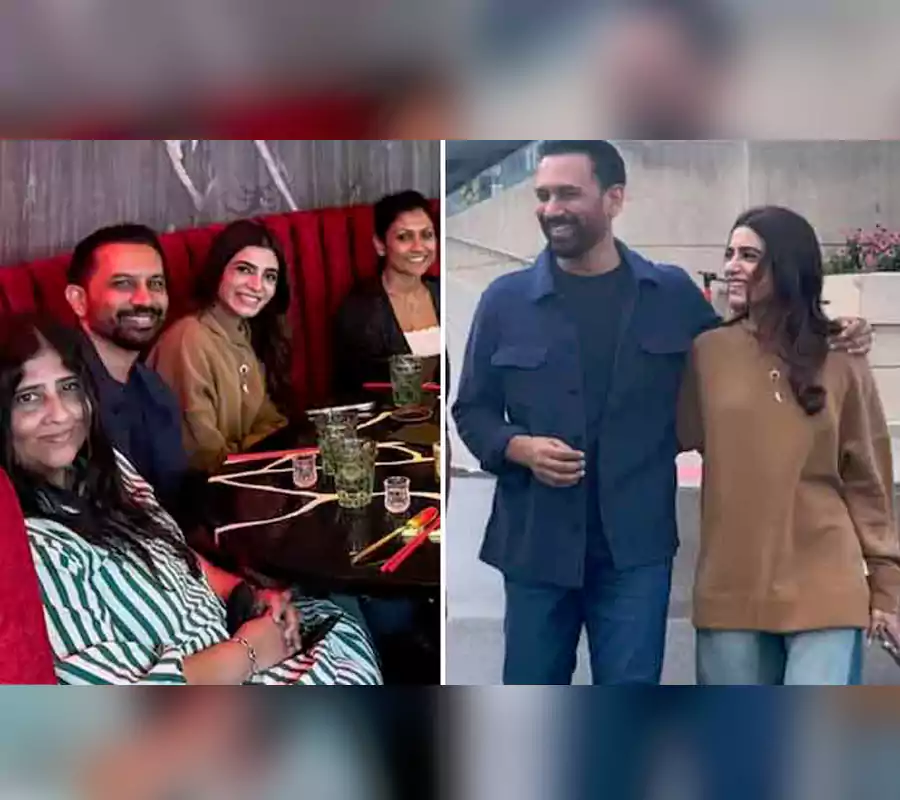 అమెరికా వీధుల్లో రాజ్‌-సమంత.. ఫొటోలు వైరల్