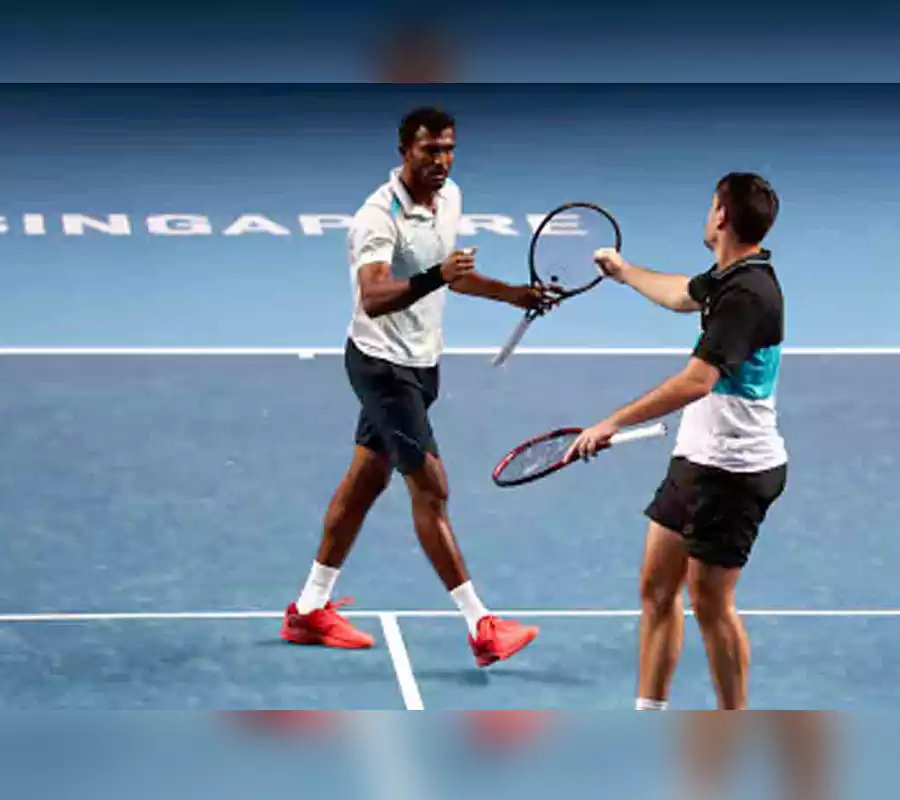 బాలాజీ జోడీ ముందంజ.. తొలి రౌండ్‌లోనే బోపన్న నిష్క్రమణ..!