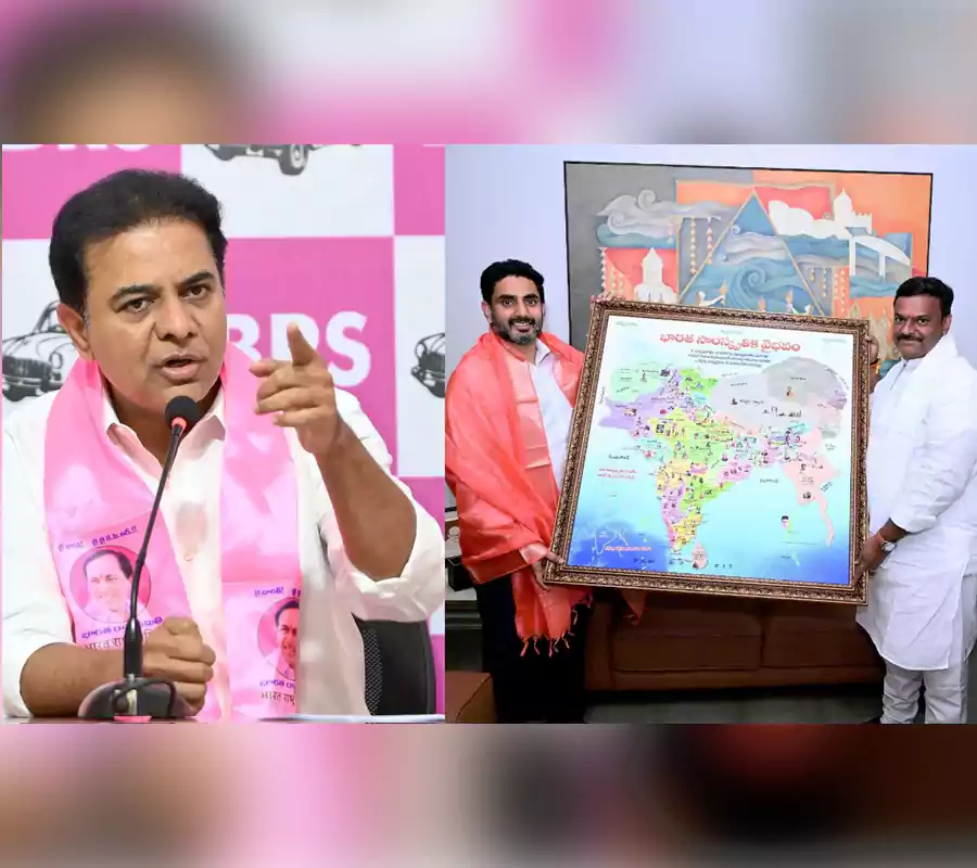 మాధవ్ గిఫ్ట్‌పై మండిపడుతూ కేటీఆర్ పోస్ట్