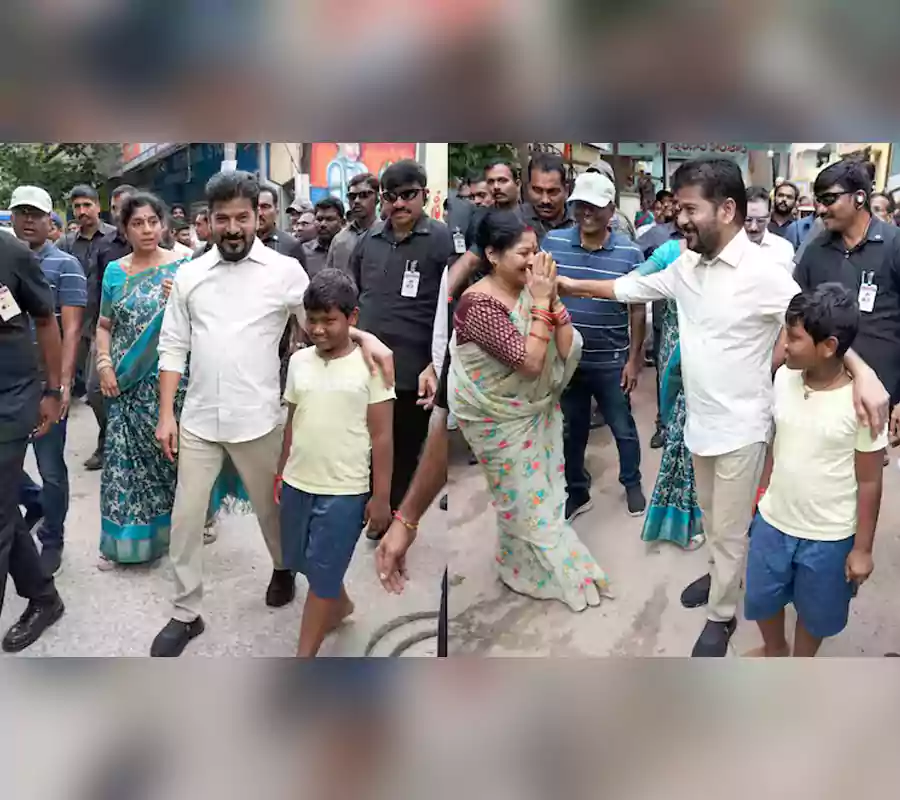 హైదరాబాద్ ముంపు ప్రాంతాల్లో సీఎం పర్యటన