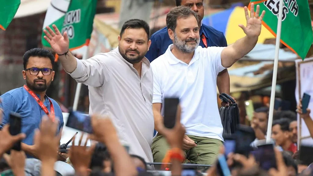 బీహార్‌లో ఉత్సాహంగా సాగుతున్న ఓటర్ అధికార్ యాత్ర