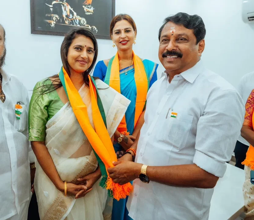 బీజేపీలో చేరిన ఫైర్ బ్రాండ్ కస్తూరి.. తమిళనాడు అసెంబ్లీ ఎన్నికల్లో పోటీ!