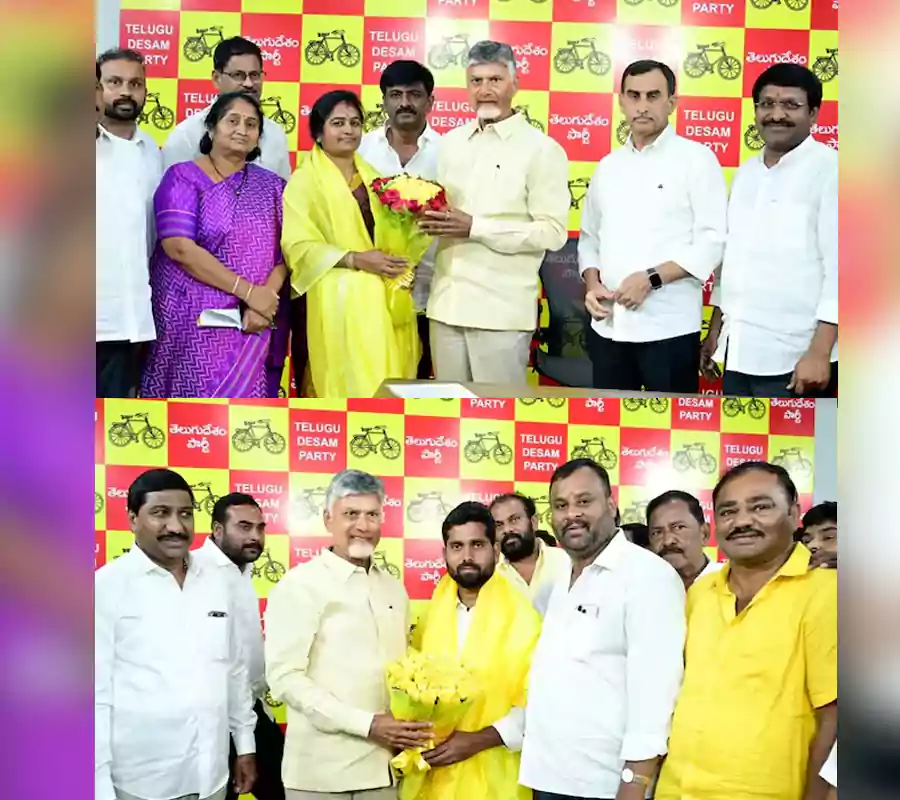 పులివెందుల, ఒంటిమిట్ట జెడ్పీటీసీ విజేతలకు సీఎం చంద్రబాబు అభినందనలు