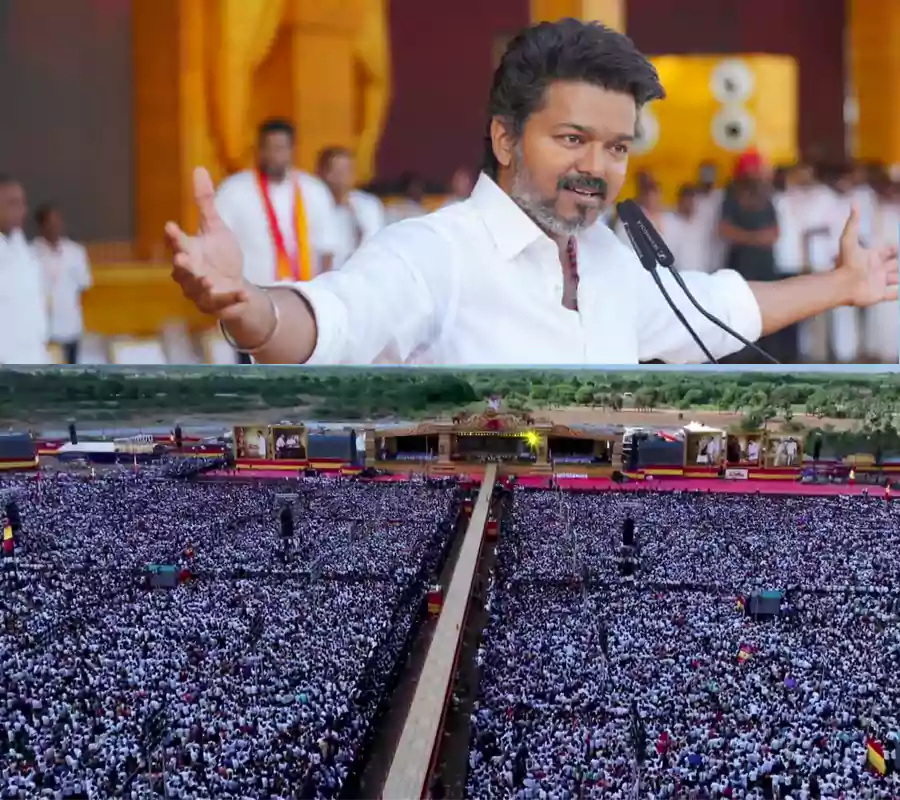 టీవీకే మహానాడులో స్పృహ‌త‌ప్పి పడిపోయిన 400 మంది.. 12 మంది పరిస్థితి విషమం