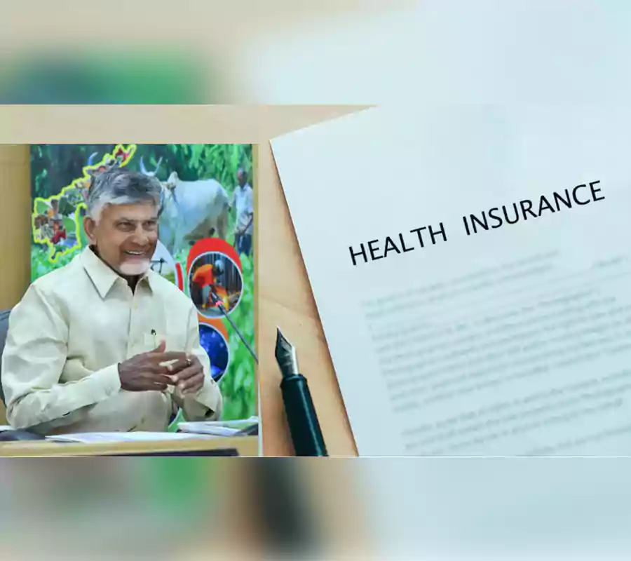 ఆంధ్రప్రదేశ్ ప్రజల అందరికీ ఆరోగ్య బీమా కల్పించేందుకు నిర్ణయం