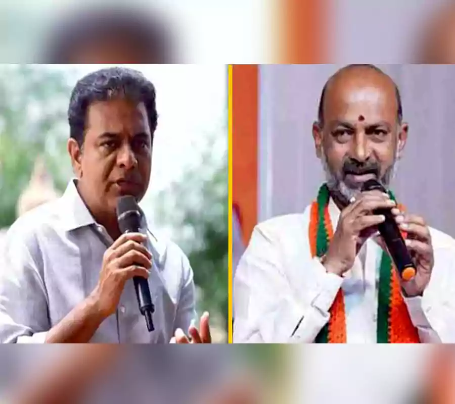 ఆ లగ్జరీ కార్లు మీ వద్దకు ఎలా వచ్చాయి?.. కెటిఆర్‌ను ప్రశ్నించిన బండి