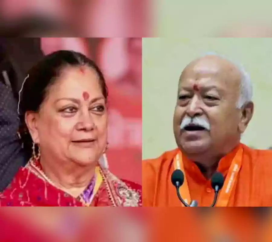 ఆర్‌ఎస్‌ఎస్ చీఫ్‌తో.. వసుంధర రాజే రహస్య సమావేశం