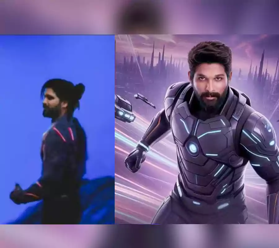 అల్లు అర్జున్ లుక్ లీక్, అట్లీ సినిమాలో సూపర్ హీరోగా