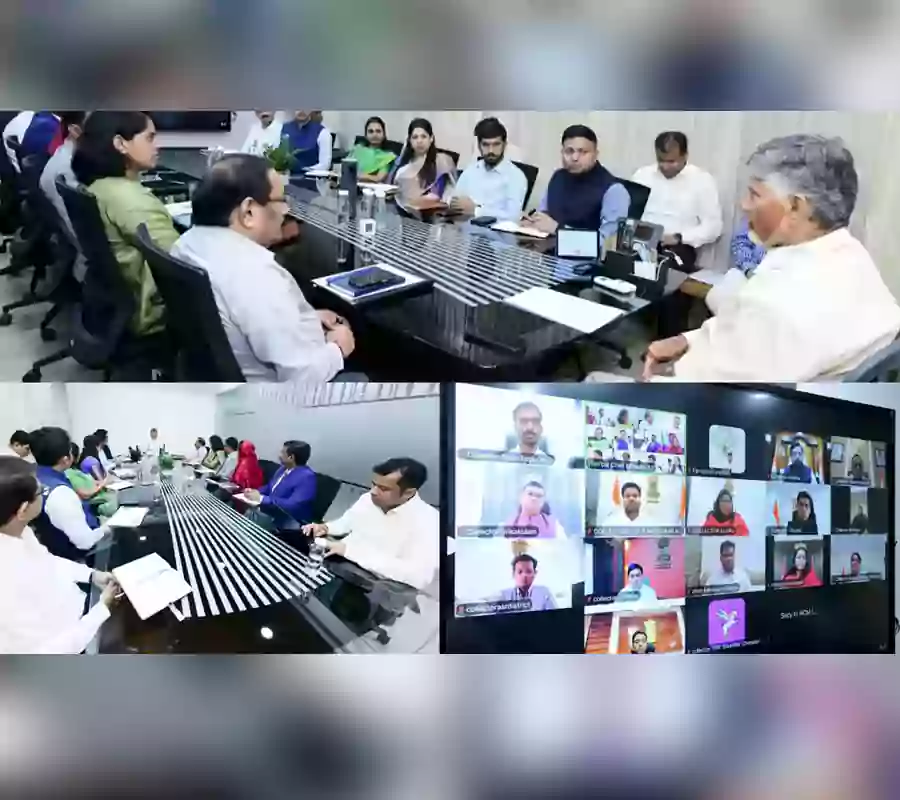ప్రభుత్వ విజయాల్లో కలెక్టర్లే కీలకం…కొత్త కలెక్టర్లతో సీఎం