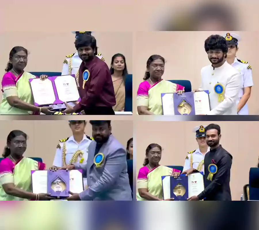 తెలుగు సినిమాకి రాష్ట్రపతి చేతుల మీదుగా అవార్డులు