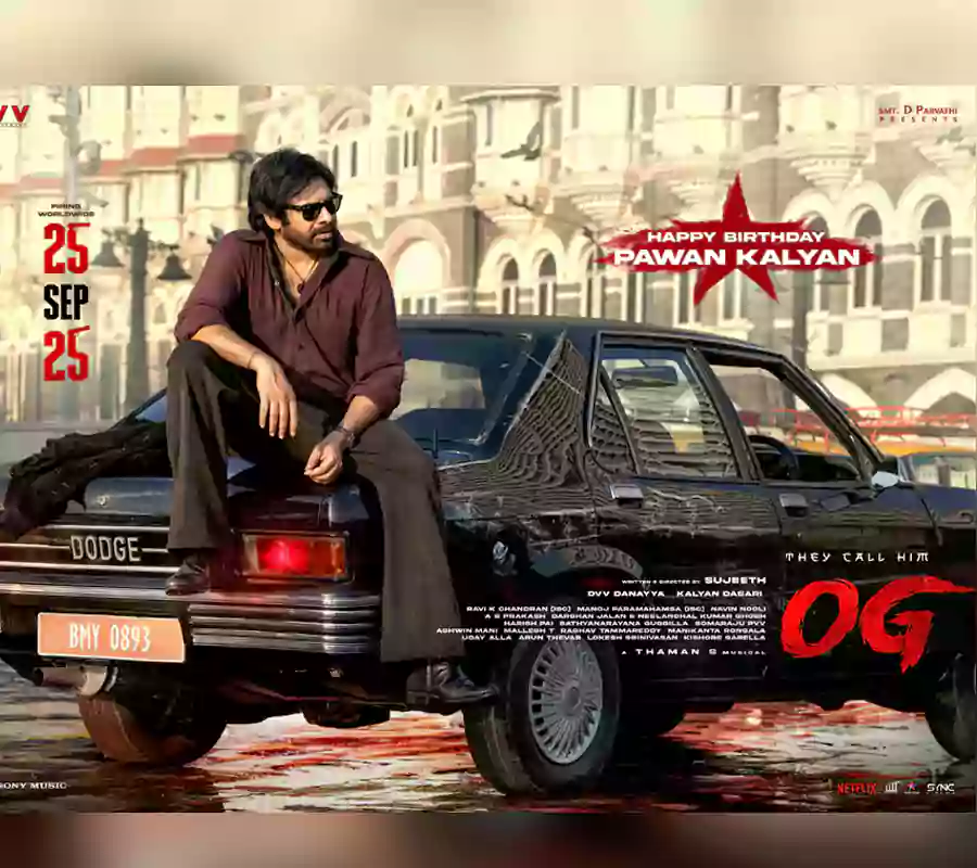 పుట్టినరోజు సందర్భంగా ఓజీ కొత్త పోస్టర్ హిట్