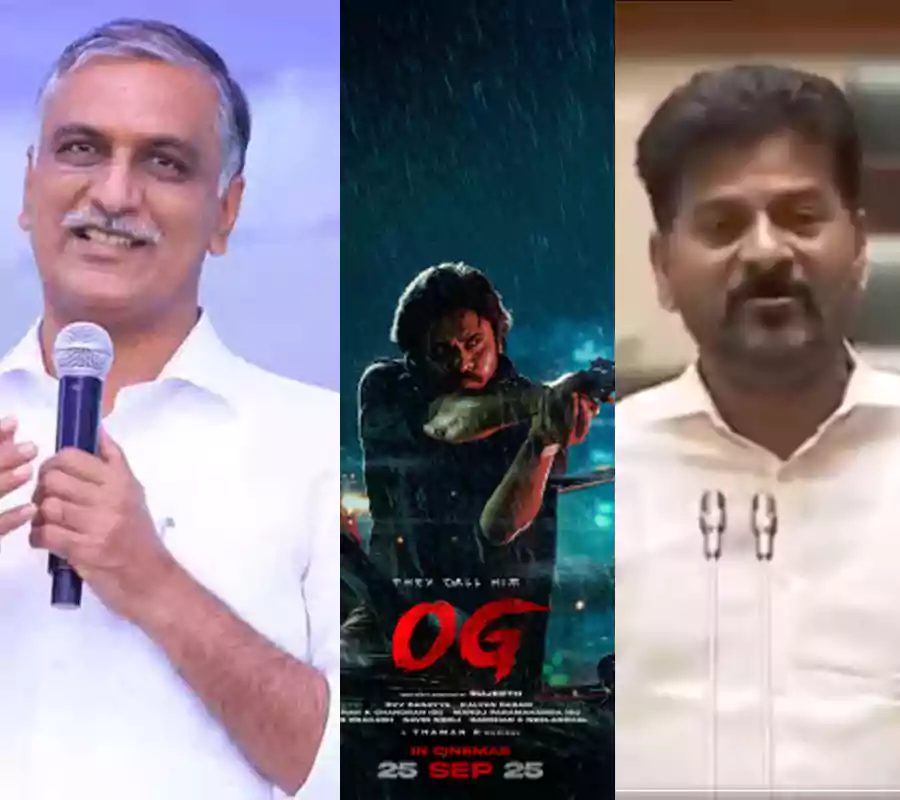 పవన్ ‘ఓజీ’.. రేవంత్ Vs హరీష్ రావు