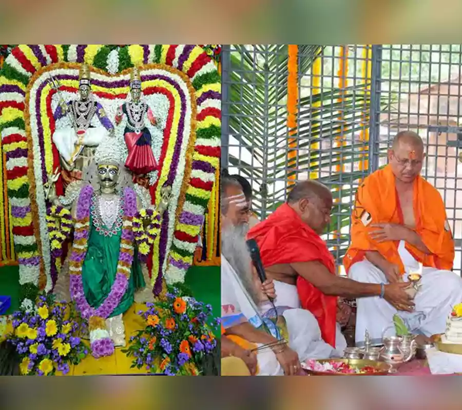 శ్రీశైలంలో దసరా ఉత్సవాలు ప్రారంభం.. శైలపుత్రిగా అలరించిన భ్రమరాంబిక దేవి