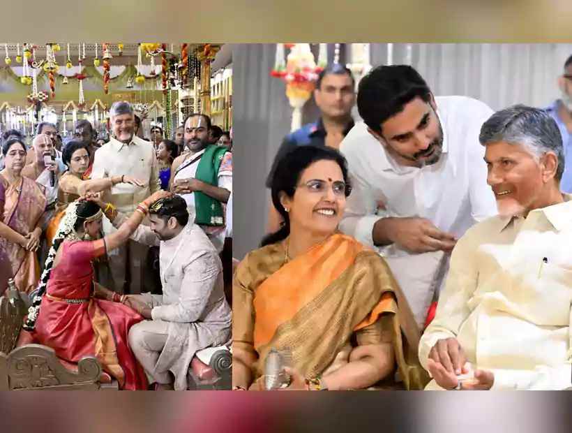 ఘనంగా నారా రోహిత్, శిరీషల వివాహం