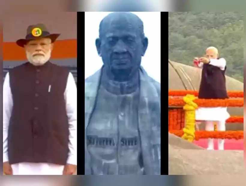 సర్దార్ వల్లభాయ్ పటేల్ 150వ జయంతి వేడుకలు.. ప్రధాని మోదీ నివాళులు