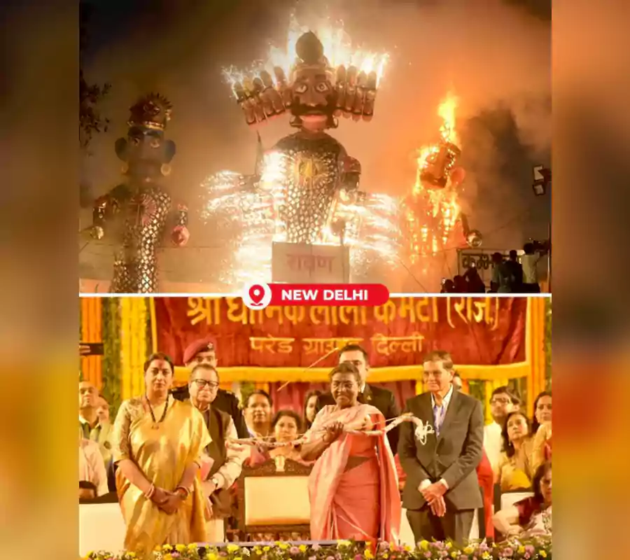 ఉగ్రవాదం అనే రావణుడిపై మానవత్వం విజయానికి అది ప్రతీక : రాష్ట్రపతి ద్రౌపది ముర్ము