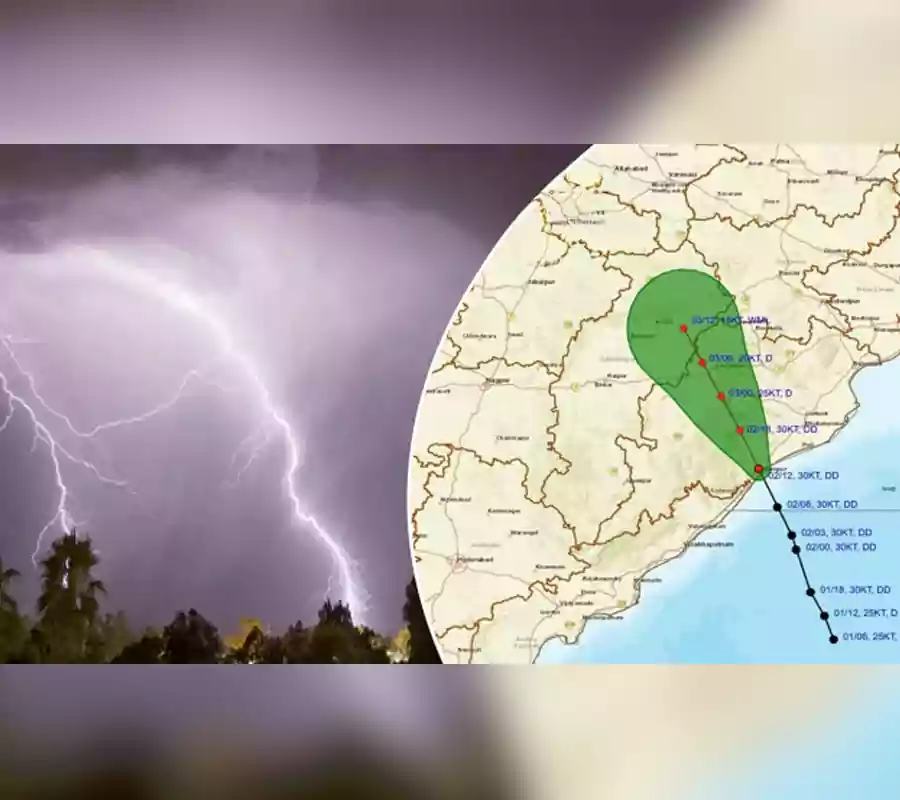 తీరం దాటిన వాయుగుండం.. ఈ ప్రాంతాలకు భారీ వర్ష సూచన.