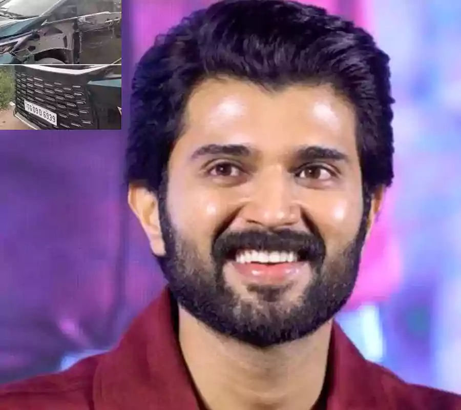 విజయ్ దేవరకొండ కారుకు ప్రమాదం.. తృటిలో తప్పిన ముప్పు