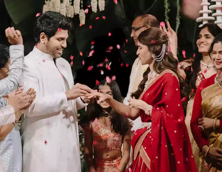 ఘనంగా అల్లు శిరీష్, నయనిక నిశ్చితార్థం..