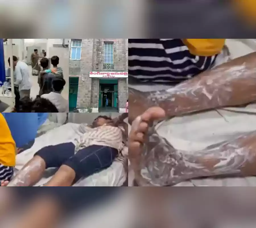 విశాఖలో దుర్గాదేవి మండపం వద్ద ఘోర ప్రమాదం… 16 మందికి గాయాలు