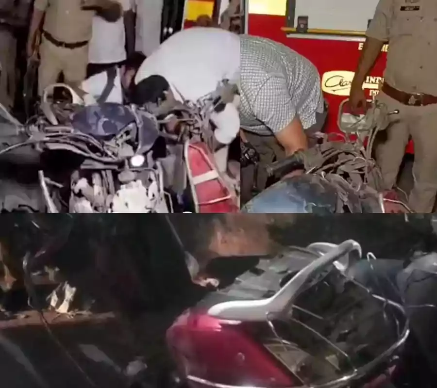 మిస్రీ బజార్‌లో భారీ పేలుడు..పేలిపోయిన రెండు స్కూటర్లు..ఐదుగురికి సీరియస్!