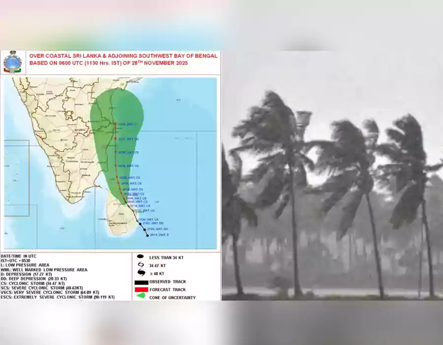 ఏపీకి దిత్వా తుఫాన్ ముప్పు…రేపు ఈ 6 జిల్లాల్లో అతి భారీ వర్షాలు