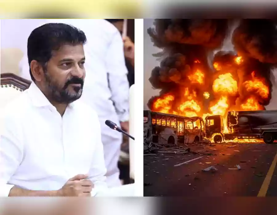 సౌదీ బస్సు ప్రమాదంపై సీఎం రేవంత్ రెడ్డి తీవ్ర దిగ్భ్రాంతి. సహాయ చర్యలకు ఆదేశాలు