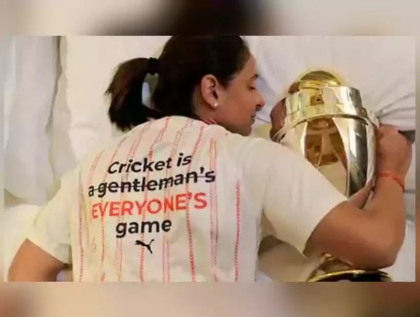 ప్రపంచకప్‌ విన్నింగ్ సంతోషం.. హర్మన్‌ప్రీత్ క్రేజీ టి-షర్ట్