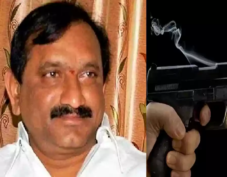 కాల్పుల కలకలం.. గన్‌తో ఏపీ మాజీ డిప్యూటీ సీఎం తమ్ముడు..