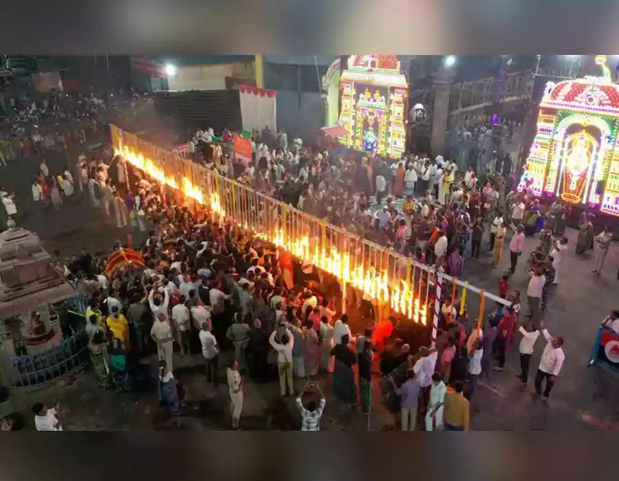 శ్రీశైలంలో ఘనంగా కార్తీక పౌర్ణమి వేడుకలు..వైభవంగా జ్వాలాతోరణం