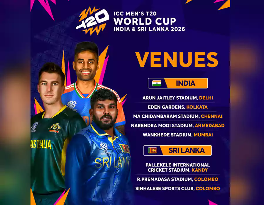 T20 ప్రపంచ కప్ 2026 షెడ్యూల్ వచ్చేసింది.