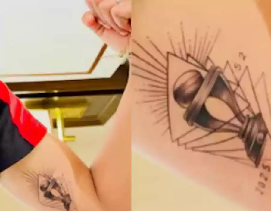 ప్రపంచకప్‌ను టాటూగా వేయించుకున్న టీమిండియా స్టార్..