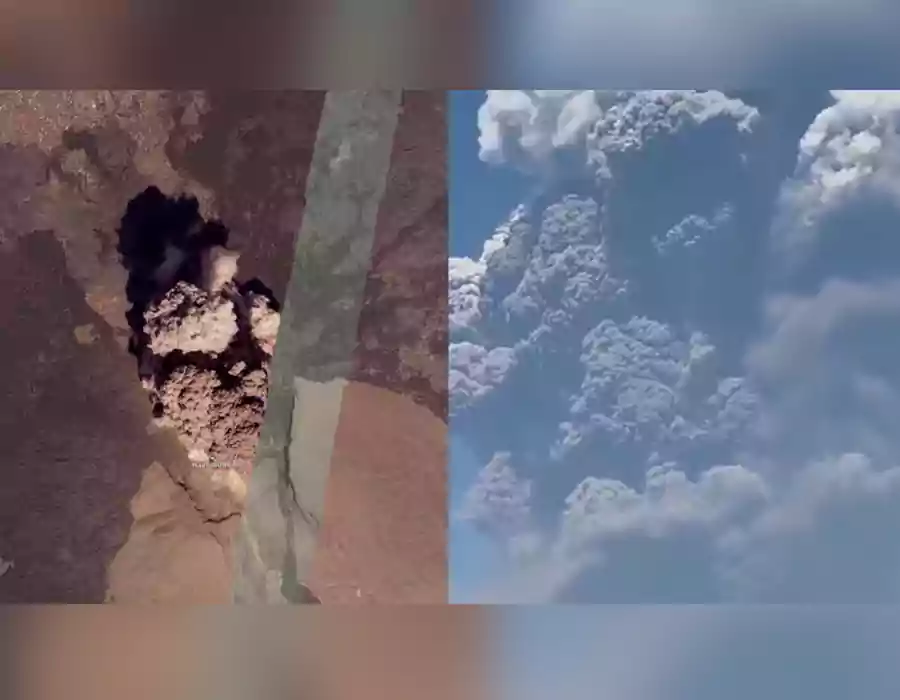 బద్ధలైన ఇథియోపియా అగ్నిపర్వతం: భారత్ పై ఎఫెక్ట్