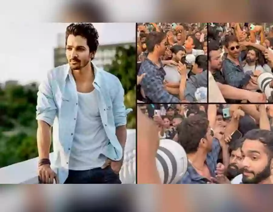 అభిమానుల అత్యుత్సాహం.. హీరో చొక్కా చింపేసిన ఘటన వైరల్