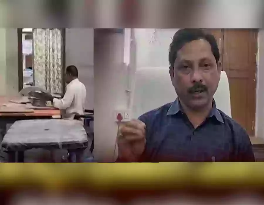 సర్కార్ భూమికి ఎసరు పెట్టిన రెవెన్యూ అధికారులు