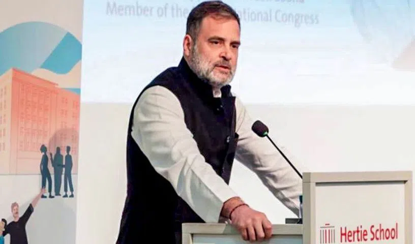 జ‌ర్మ‌నీలో రాహుల్ గాంధీ.. భార‌త ఎన్నిక‌ల ప్ర‌క్రియ‌పై ఆందోళ‌న