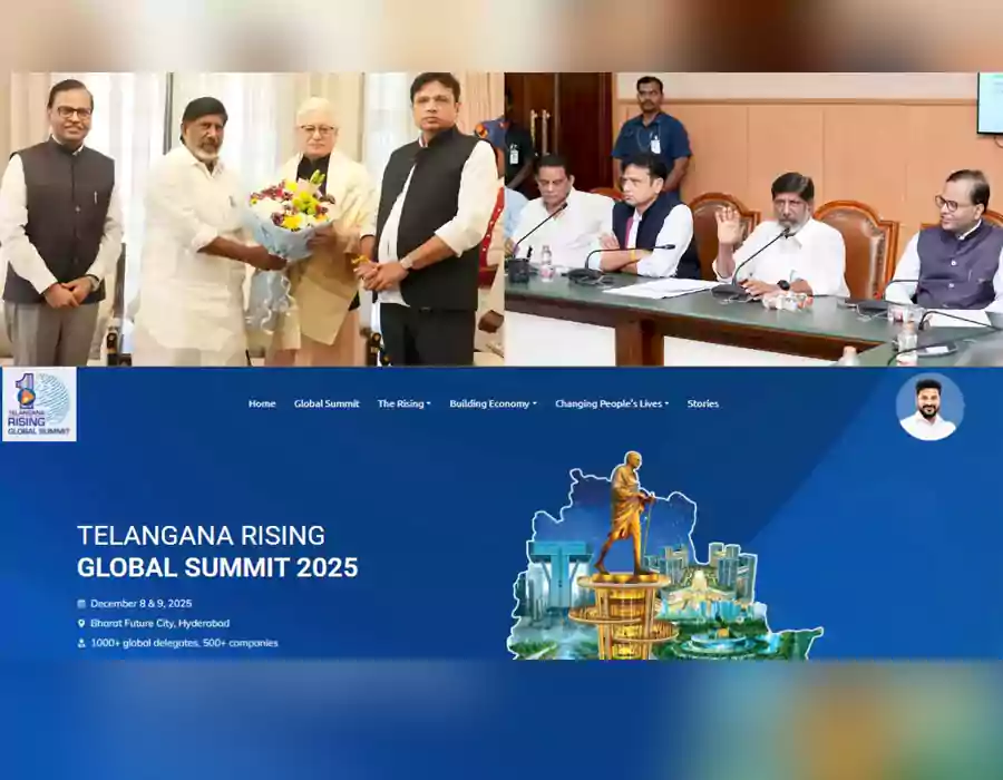 తెలంగాణ రైజింగ్‌ గ్లోబల్‌ సమిట్‌-2025:తరలి వస్తున్న 44 దేశాల ప్రముఖులు