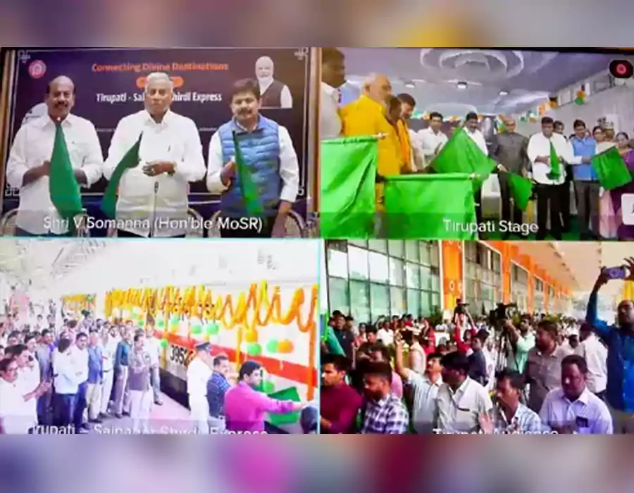 పట్టాలెక్కిన తిరుపతి – షిర్డీ ఎక్స్‌ప్రెస్