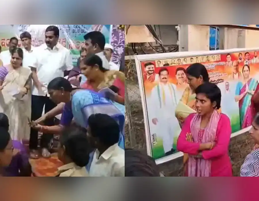 ఎన్నికలప్పుడే గుర్తుకొస్తామా?’.. కాంగ్రెస్ ఎమ్మెల్యేలను నిలదీస్తున్న మహిళలు..!