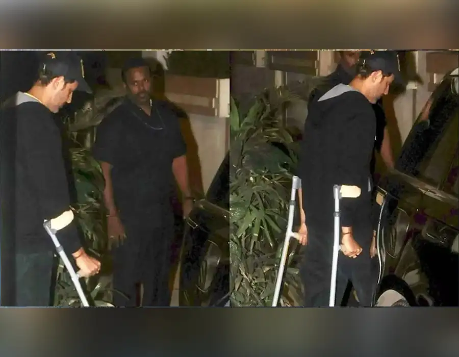 వాకింగ్ స్టిక్‌తో న‌డుస్తున్న హృతిక్ రోష‌న్.. టెన్ష‌న్ ప‌డుతున్న ఫ్యాన్స్