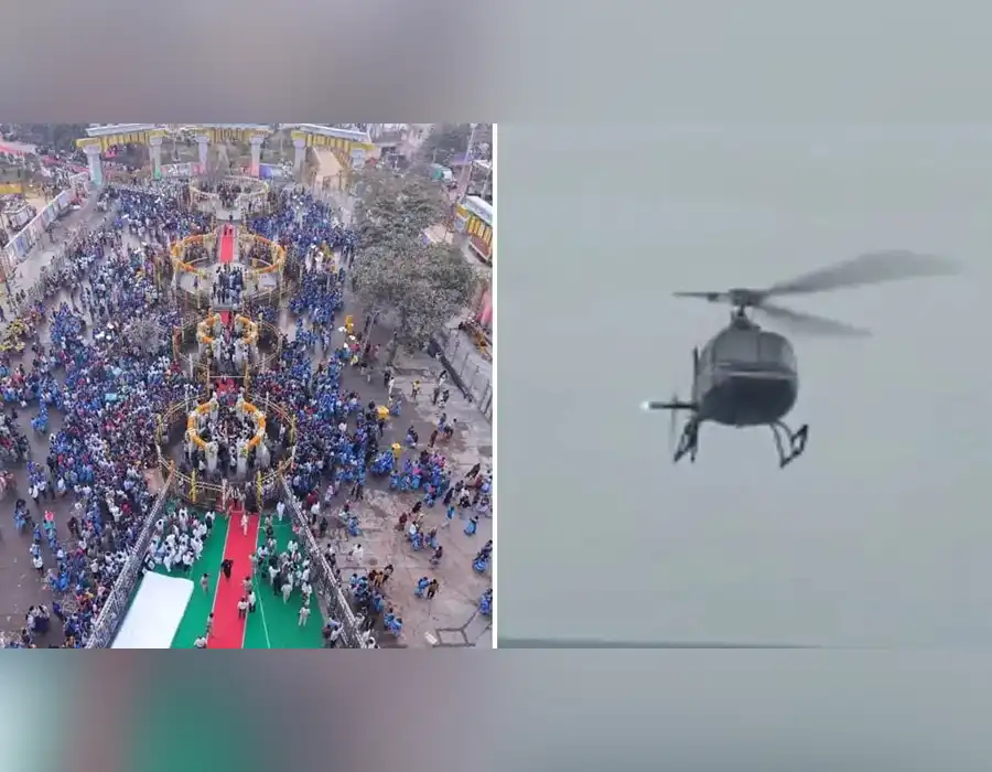 మేడారంలో హెలికాప్టర్ సేవలు ప్రారంభం…