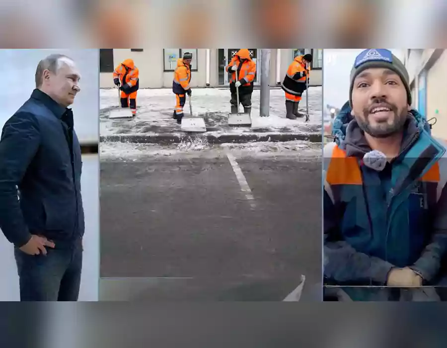 రష్యా వీధుల్లో భారత టెకీ.. జీతం నెలకు రూ. 1.1 లక్షలు