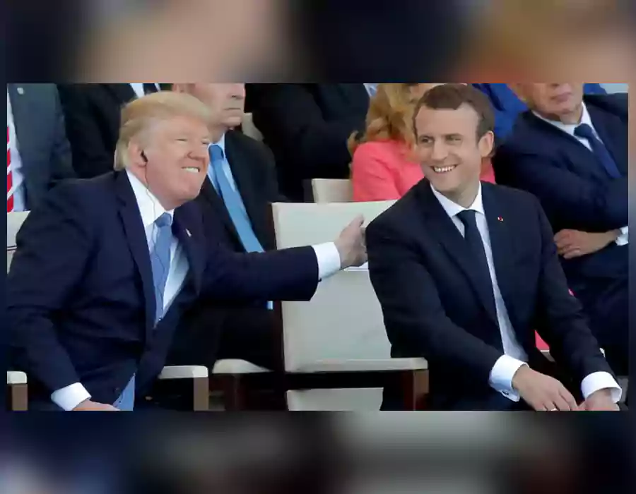 అస్సలు వెనక్కి తగ్గం​- ఆ బెదిరింపులు మమ్మల్ని ఏం చేయలేవ్​: మెక్రాన్