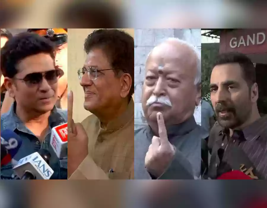 జోరుగా మహారాష్ట్ర మున్సిపల్ ఎన్నికలు.. ఓటేసిన పలువురు ప్రముఖులు..