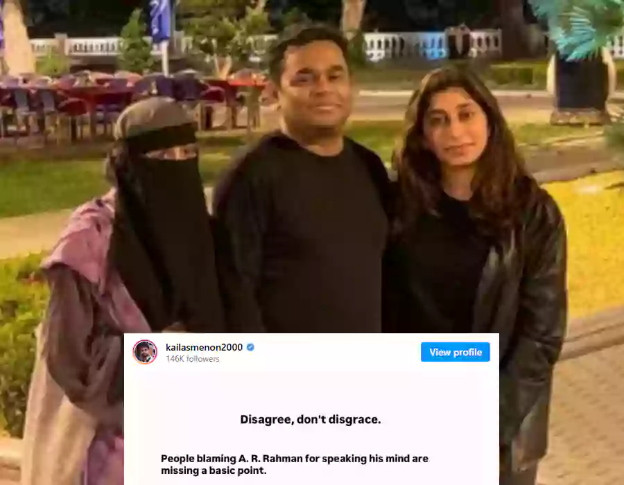 ఏఆర్ రెహ్మాన్‌కు మ‌ద్ద‌తు ప‌లికిన ఇద్ద‌రు కూతుళ్లు